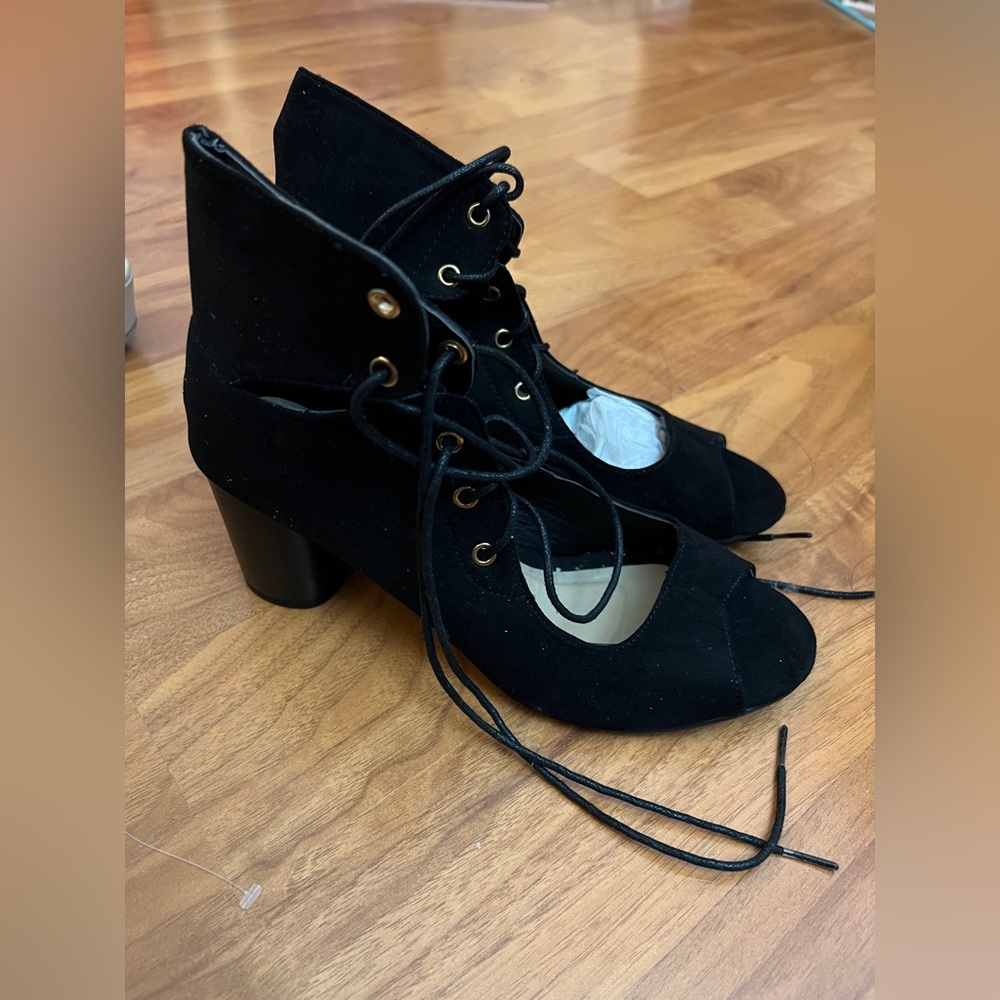 Lace heels